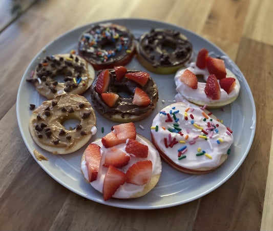 Apple Donuts Snack Recipe