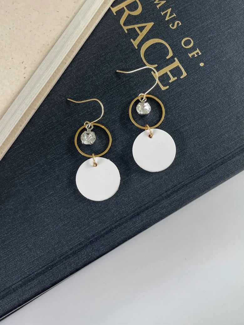 Off-White Serene Drop Earrings