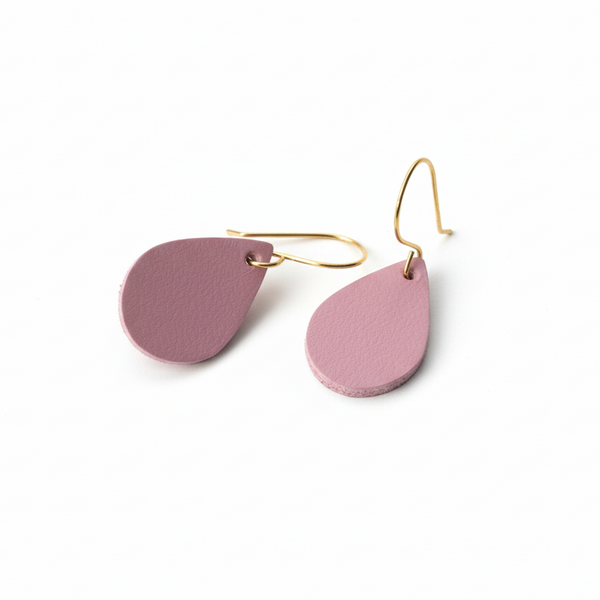 Dusty Mauve Mini Teardrops