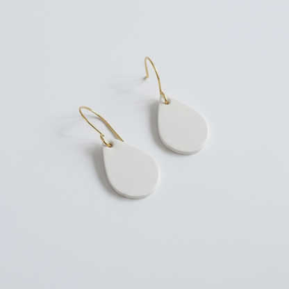 Off-White Mini Teardrops