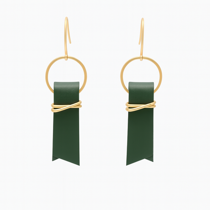 Forest Tethered Home Earrings by Forever Dwelling